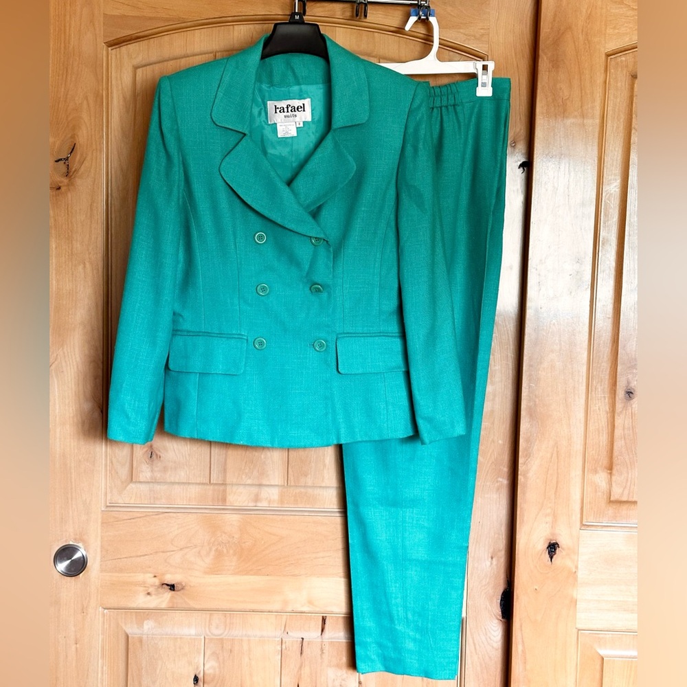 Vintage Jade green suit